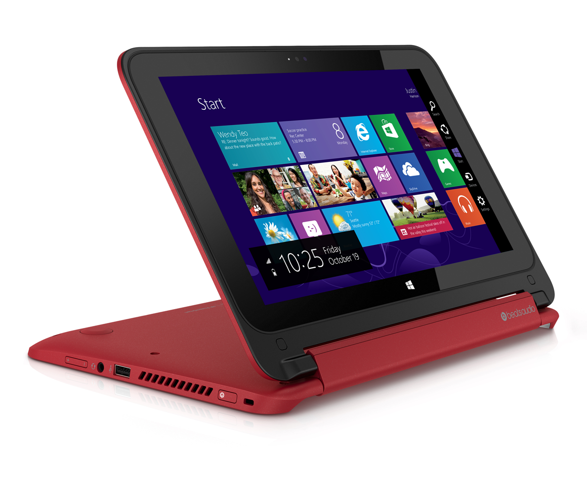 HP Pavillion x360 review: A mediocre hybrid laptop in a pretty red ...