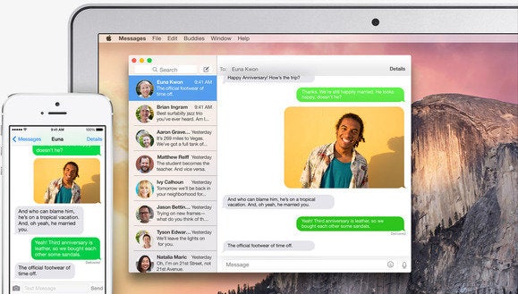 icloud continuity sms
