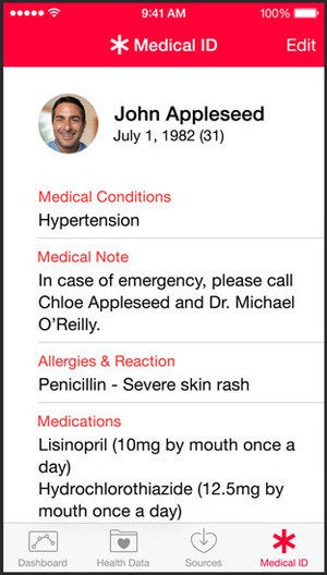 ios8 emergency