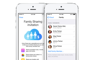 ios8 familysharing