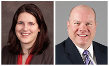 Jennifer Spaith and John Kennedy of law firm Dorsey & Whitney
