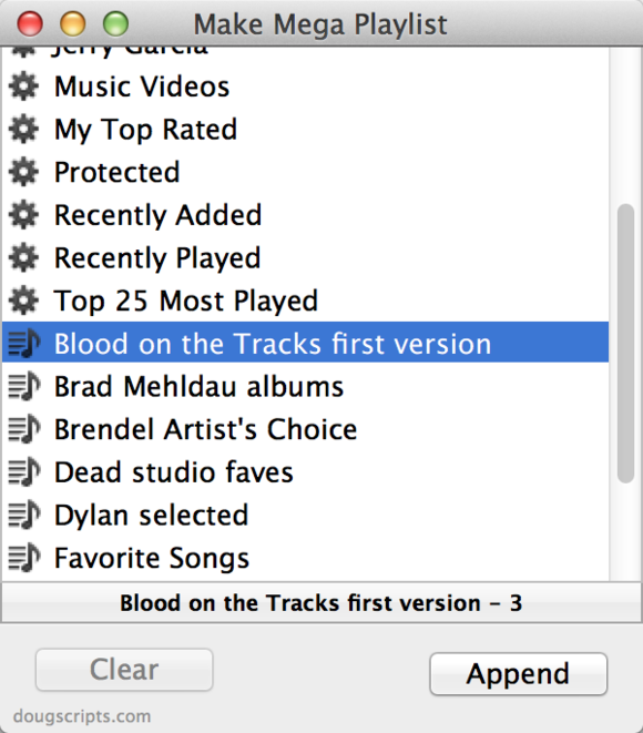 mega playlist