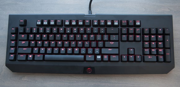 Origin Red BlackWidow Ultimate keyboard