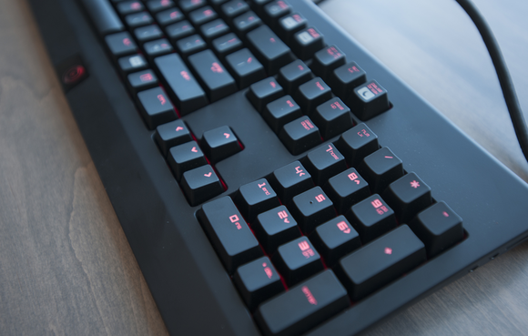 Origin Red BlackWidow Ultimate keyboard