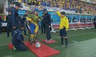 Paralyzed man in robot suit kicks off World Cup