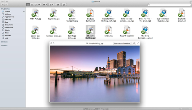 Screenshot of Streem desktop app