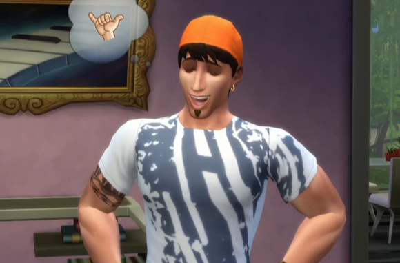sims 4 gnarly bro