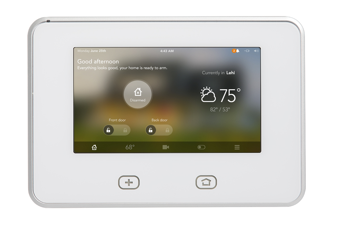 vivint smart home control panel