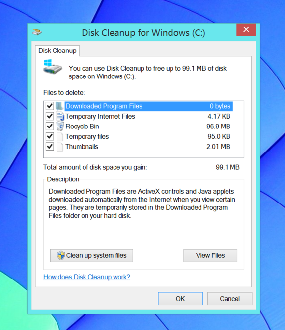 windows 10 compress your os drive disk cleanup