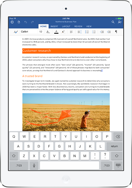 Word ipad как сохранить