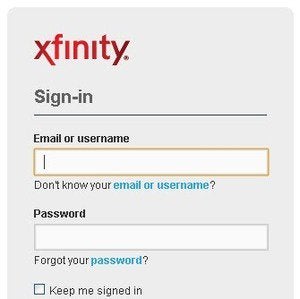 xfinity verify email