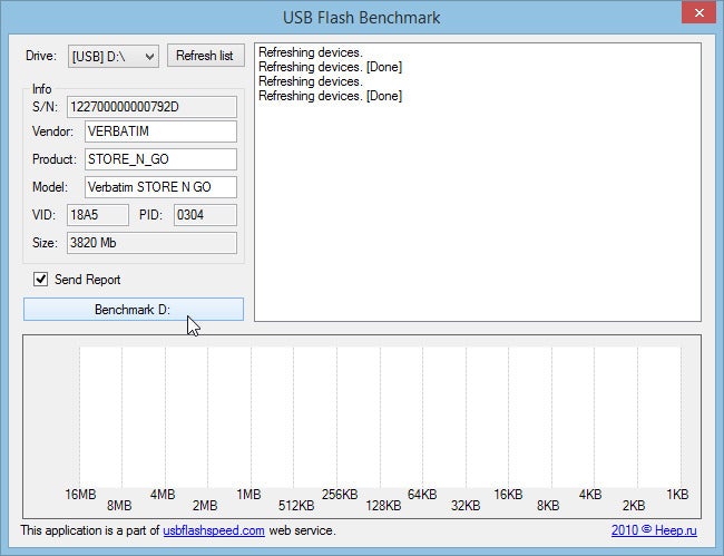 free for mac download USB Flash Drive Tester