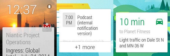 android wear cards