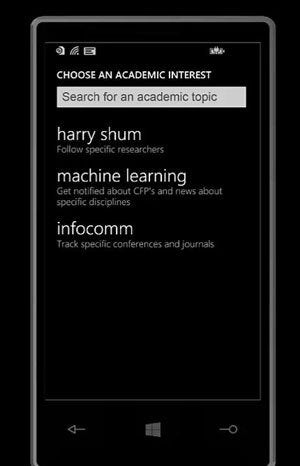 cortana academic research