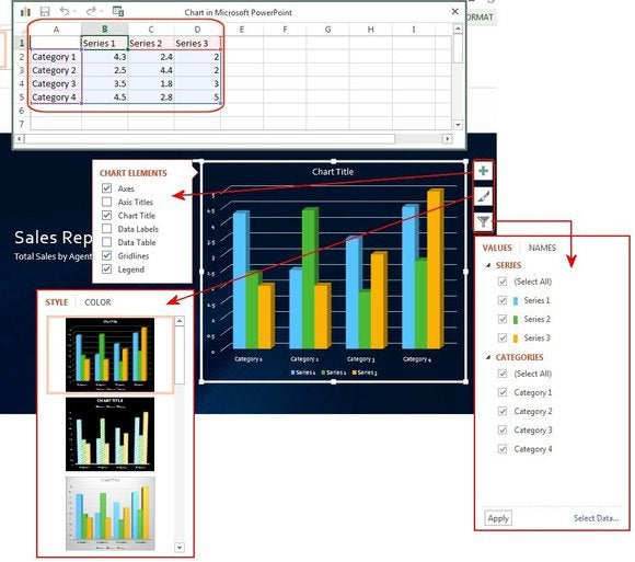 f11 modify chart