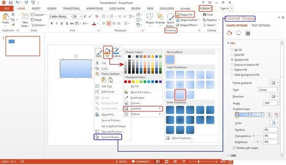f2 formatshape