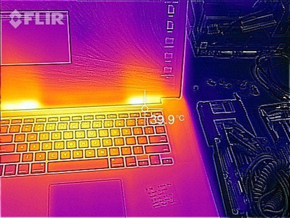 Flir One on MacBook Pro