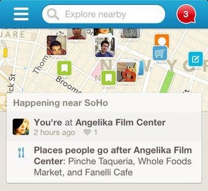 foursquare checkin