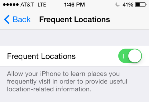 frequent locations