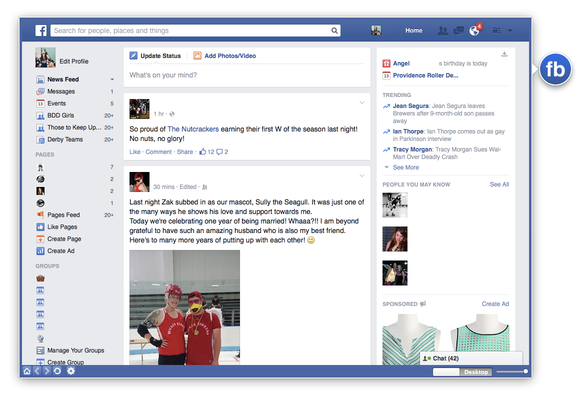 Head for Facebook