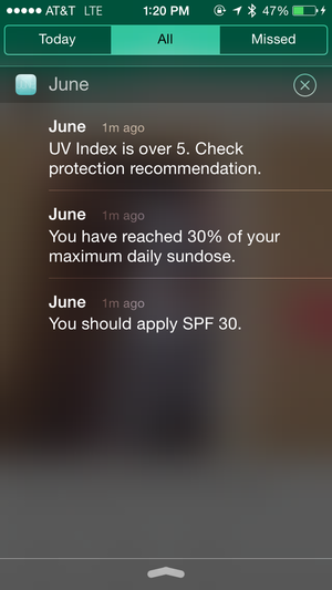 june notifications