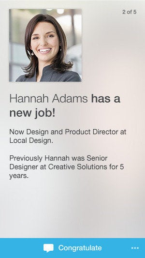 linkedin connected