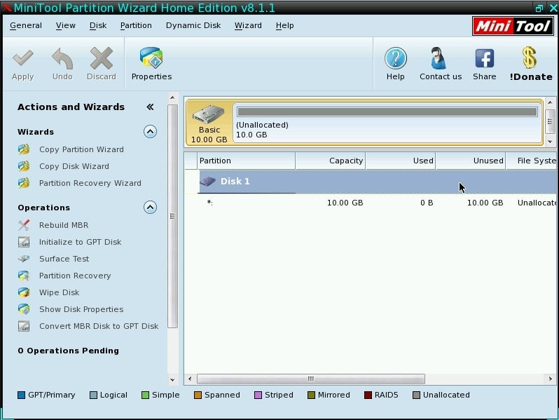 minitool partition wizard linux portable download