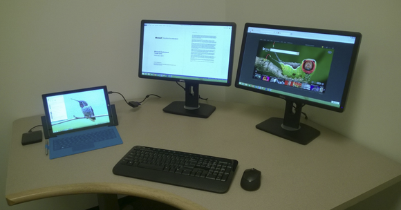 multimonitor surface pro 3 docking station