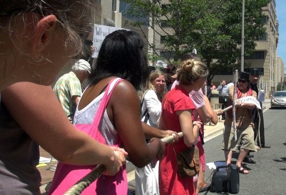 net neutrality protest july 1 2014 tug of war