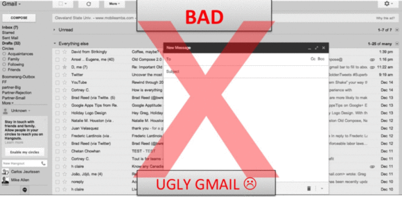 oldcompose gmail