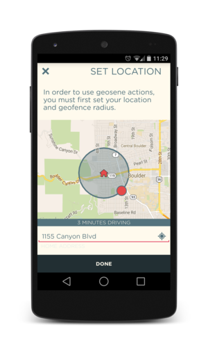 revolv android geosense