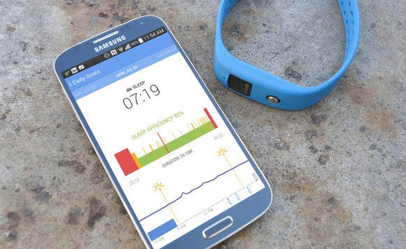 runtastic orbit sleep screen