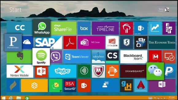 Microsoft WPC Windows 8 productivity apps
