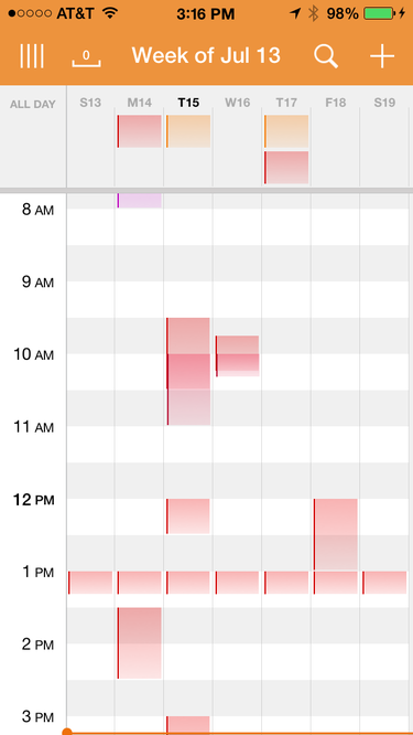 Tempo iOS app