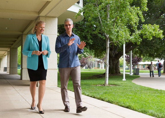 timcook ginnirometty