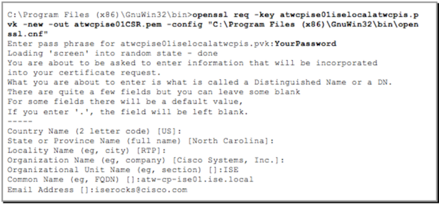 Example CLI