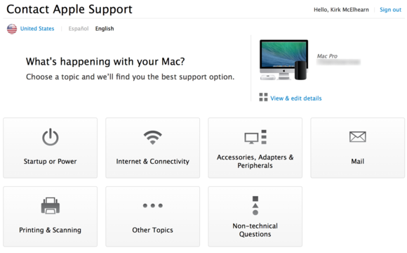 apple support profile 3