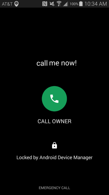 call owner