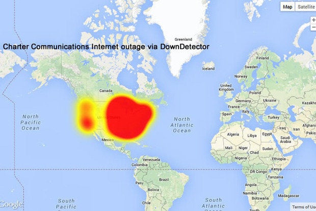 massive internet outages