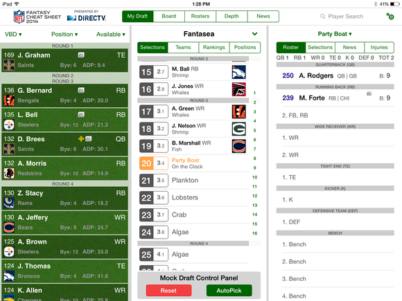 Best Fantasy Football Draft Software Free