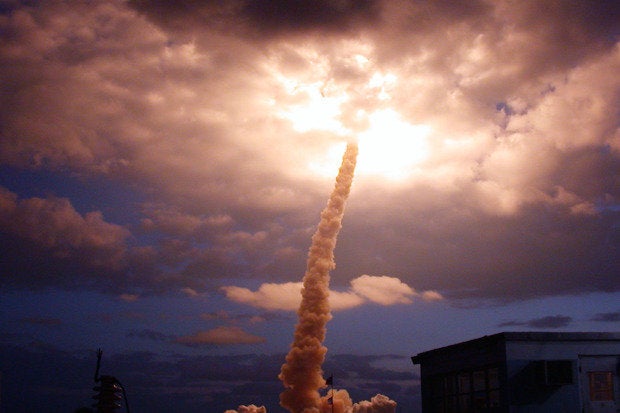Columbia launch, 2002