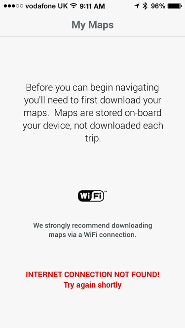 copilot error message during london