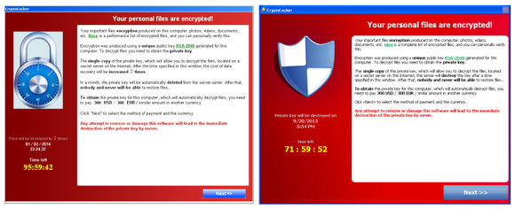 cryptowall mimicking cryptolocker
