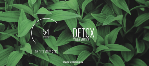 detoxrainmeterskin