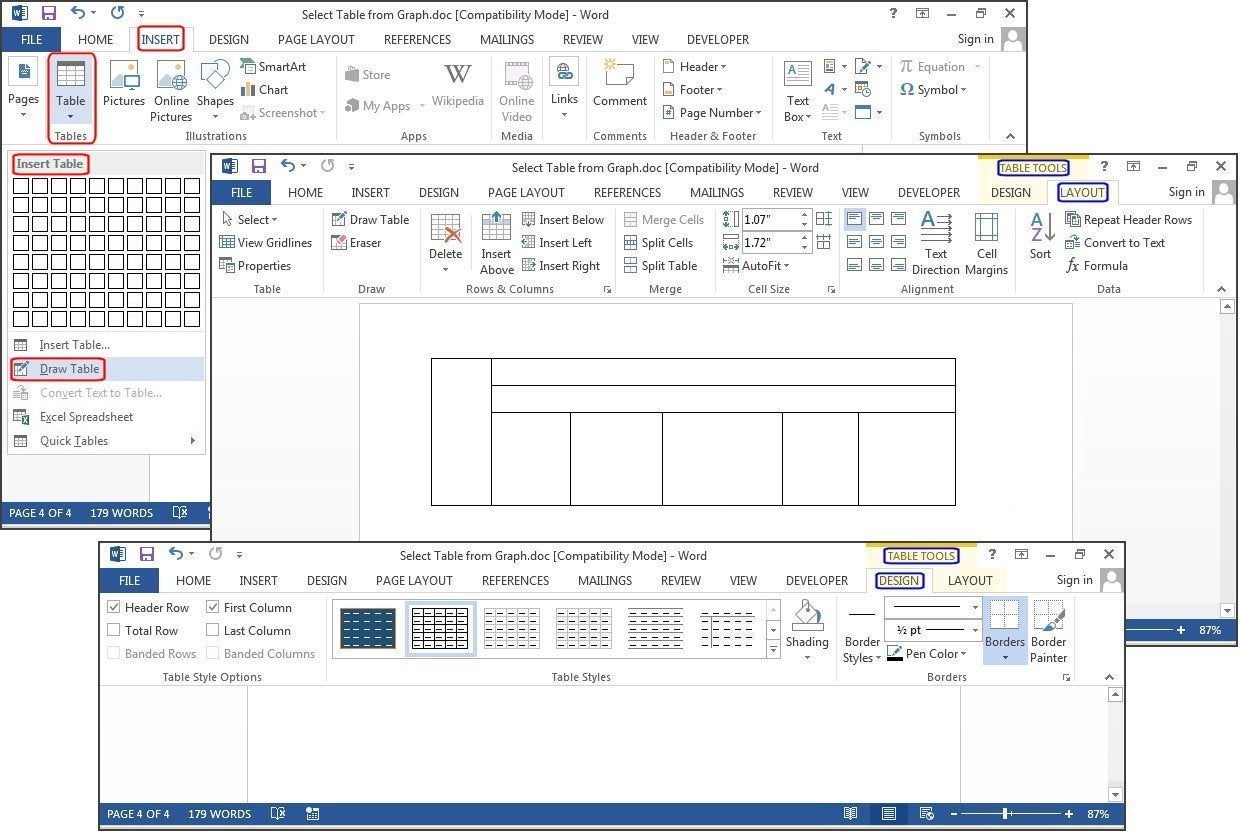 Modernizare A Deveni Anxios Soț Show Table Draw Toolbar In Word 13 Lambandwolfie Com