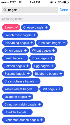 foursquare tastes