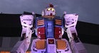 Can 'Gundam' fans build a six-story walking robot?