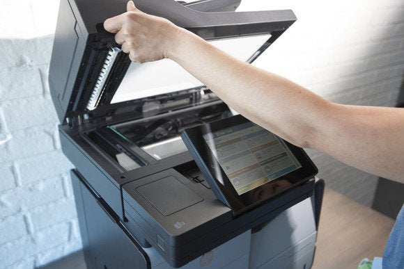 hp officejet pro x585 scanner lid