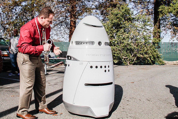 knightscope robot cost