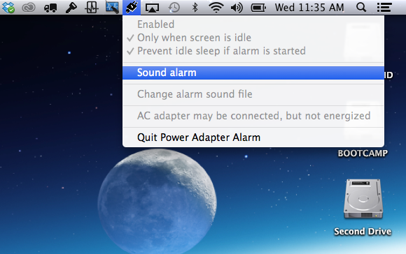Power Adapter Alarm